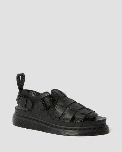 Sandalias Dr Martens 8092 Mono Cuero Fisherman Para Mujer DR5868I